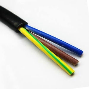H05vv-f câble d'alimentation 18AWG <span class=keywords><strong>fil</strong></span> d'extension 3 conducteurs cuivre <span class=keywords><strong>terre</strong></span> <span class=keywords><strong>noir</strong></span> PVC couverture (300/500V) - Product Image 4