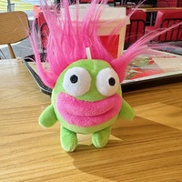 Pendentif en peluche amusant personnalisé OEM 10 cm, breloque de sac en peluche mignonne en gros, assortiment varié