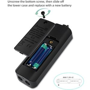 Bside A1 chế độ kép thông minh cầm tay Độ chính xác cao phát hiện điện áp kỹ thuật số hai màu hiển thị vạn năng - Product Image 5