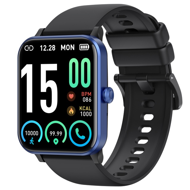W13 Android TFT Full Touch Screen Smart Watch Fitness Tracker Heart Rate Monitor Call Answering Alarm Clock IP67 Silica Magnetic