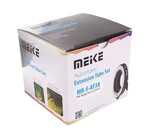 Meike MK-S-AF3A Tự Động Tập Trung Bộ Chuyển Đổi Vòng Macro Mở Rộng Ống Cho Close Shot Nex <span class=keywords><strong>Micro</strong></span> DSLR Ống Kính Gắn Kết Cho Fuji A7 A7r NEX-5R - Product Image 6