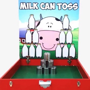 Gian hàng trò chơi Vịt ném kết nối Vòng gỗ bể tại chỗ Màu đỏ trẻ em hoạt động lễ hội đạo cụ - Product Image 4