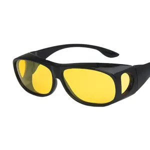 Polarize moda açık Anti-parlama sürüş güneş gözlüğü gece görüş güneş gözlüğü