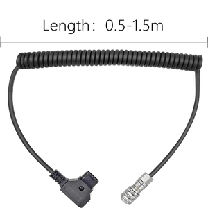 Câble d'alimentation personnalisé pour <span class=keywords><strong>BMPCC</strong></span> <span class=keywords><strong>4K</strong></span>, D-Tap vers Weipu 2 broches SF6 femelle vers P-Tap pour batteries V-Mount, Gold Mount et NP-F - Product Image 6