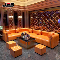 Ensemble de canapés de luxe pour bar VIP et restaurant, mobilier de salon avec chaises individuelles nordiques pour projets