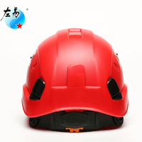 Casque de sécurité en ABS résistant aux chocs pour l'industrie de la construction, conforme à la norme EN397, pour les ingénieurs, les ouvriers du bâtiment et les équipes de sauvetage