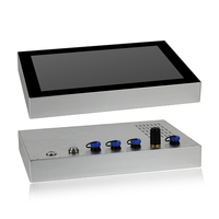 Panel PC Industrial de 12 Pulgadas con Pantalla Táctil Capacitiva, Resistente al Agua y al Polvo IP66, Máquina Todo en Uno