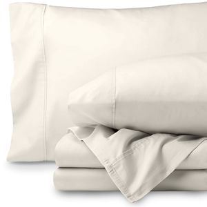 Juego de sábanas <span class=keywords><strong>KOSMOS</strong></span>, ligero, súper suave, de fácil cuidado, de microfibra, bolsa de PVC, tejido liso, drapeado - Product Image 2