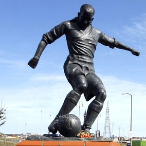 Statue de sculpture de lanceur d'homme noir <span class=keywords><strong>nu</strong></span> en bronze <span class=keywords><strong>grec</strong></span> ancien de jardin extérieur - Product Image 5