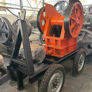 Frantoio a mascelle primario PE250*400 con motore AC e cuscinetti, alta efficienza, lunga durata, prezzo competitivo per la frantumazione di rocce e minerali - Product Image 2