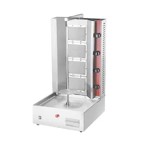 Máquina Eléctrica de fábrica para hornear Kebab, Mini Doner, pollo, Shawarma, máquina de corte de parrilla