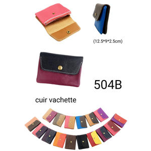 Cartera Bifold de Cuero Genuino Porte-Monnaie - 504B para Artículos Esenciales de Negocios y Organización Diaria - Product Image 5