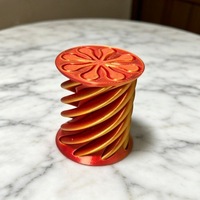 Juguete giratorio de plástico estilo TikTok, superventas transfronterizo, retro, en forma de cono, antiestrés, adorno 3D, directo de fábrica