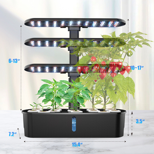 Système de <span class=keywords><strong>culture</strong></span> <span class=keywords><strong>hydroponique</strong></span> intelligent pour plantes <span class=keywords><strong>d</strong></span>'<span class=keywords><strong>intérieur</strong></span>, kit de <span class=keywords><strong>culture</strong></span> <span class=keywords><strong>hydroponique</strong></span> LED, jardin intelligent <span class=keywords><strong>d</strong></span>'<span class=keywords><strong>intérieur</strong></span>, système <span class=keywords><strong>hydroponique</strong></span> - Product Image 1