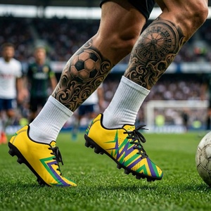 Venta al por Mayor de Botas de Fútbol Brasil 2026WC, Esenciales para los Fanáticos del Brasil, Zapatos de Entrenamiento de Fútbol para Hombre, Nuevo Diseño, Botas de Fútbol <span class=keywords><strong>Samba</strong></span> - Product Image 6