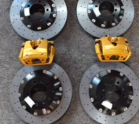 Nouveau kit étrier de frein à disque carbone-céramique CCB 410-380mm en fibre de carbone pour modèles de rétrofit/amélioration, garantie 5 ans, qualité OE
