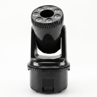 Projecteur LED mobile 180W avec spot blanc 100W, prisme et wash RGBW 7x10W, éclairage de scène 4-en-1 avec motifs de prisme et gobos pour DJ et clubs