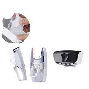 Meilleur distributeur automatique de brosses à dents en plastique, écologique, à fixer au mur, presse-dentifrice, porte-brosses à dents, ensemble pour enfants et famille - Product Image 4