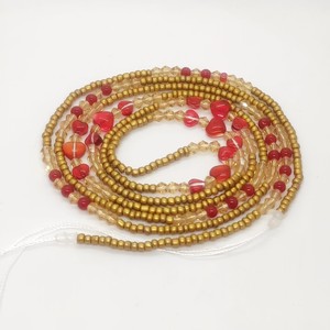 Chaînes de taille africaines faites à la main / Bijoux de taille à lacets, Vente en gros de perles de taille directement de l'usine - Product Image 5