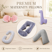 Coussin de sommeil pour la maternité, post-partum, grossesse, coussin de soutien complet du corps, coussin d'allaitement pour femmes enceintes, confort du ventre