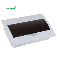 Boîte de jonction électrique en plastique ABS, boîtier de distribution, 5 pièces