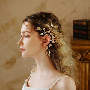 <span class=keywords><strong>Orecchini</strong></span> a Cerchio in Lega con Decorazioni in Filo di Rame e Perline di Cristallo, Stili <span class=keywords><strong>Multipli</strong></span>, Fatti a Mano, per Donne - Product Image 2