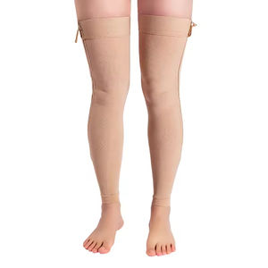 Medias de Compresión Firmes Personalizadas <span class=keywords><strong>para</strong></span> Soporte Médico, Anti-Várices y Edema, con Cierre, Hasta el Muslo, 20-30 mmHg - Product Image 5