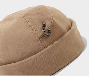 Casquette unisexe 6 panneaux sans visière, couleur unie, style Hip Hop, avec logo personnalisé imprimé, oreilles d'ours, vente en gros, haute quantité, marque CUSTOM, 100% - Product Image 4