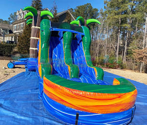 Patio trasero niños saltando <span class=keywords><strong>castillo</strong></span> hinchable para fiesta <span class=keywords><strong>Castillo</strong></span> inflable Bahama <span class=keywords><strong>Breeze</strong></span> Casa de rebote tobogán de agua - Product Image 6