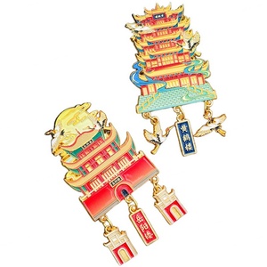 แม่เหล็กติดตู้เย็นลายประเทศต่างๆ จากจีน ขายส่ง แม่เหล็กโลหะ รูปเมืองต่างๆ ผลิตตามสั่ง ของที่ระลึก ของชำร่วย - Product Image 4