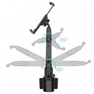 Universal <b>Car</b> Mounted <b>Tablet</b> & Smartphone <b>Holder</b> with 360 Adjustable Triangular Base Space-Saving Design Easy Install - Product Image 2