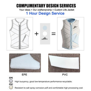 En stock <span class=keywords><strong>Gilet</strong></span> d'<span class=keywords><strong>impact</strong></span> léger en néoprène pour adulte Sports nautiques Mousse EPE PVC <span class=keywords><strong>Wakeboard</strong></span> Surf <span class=keywords><strong>Gilet</strong></span> de sauvetage - Product Image 3