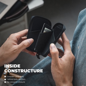 Tilonstar Tvw113 Accepteren Custom Logo Premium Rfid Kaart Beschermer Portemonnee Zakelijk Lederen Id-Kaarthouder Voor Mannen - Product Image 6