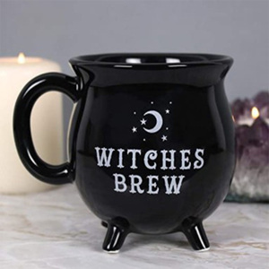 OEM Factory-taza de caldero de cerámica para fermentación de Brujas, color negro, a la venta - Product Image 2