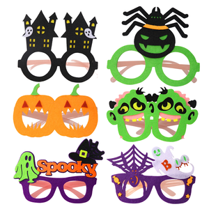 Lunettes en plastique fluorescentes à cadre citrouille phosphorescentes Skywin pour Halloween, accessoires photo, prix d'usine, pour adultes, vente chaude - Product Image 1