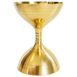 Lampe à huile traditionnelle en laiton Akhand Jyot Diya pour Pooja Mandir Aarti Temple Décoration spirituelle 11 cm de hauteur 7,5 cm de diamètre - Product Image 5