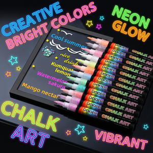 <span class=keywords><strong>Pennarelli</strong></span> Professionali Cancellabili a Gesso Liquido <span class=keywords><strong>da</strong></span> 2mm Senza Polvere per <span class=keywords><strong>Lavagna</strong></span>, Vetro, Finestre, Lavagne LED, con Logo Personalizzato - Product Image 1