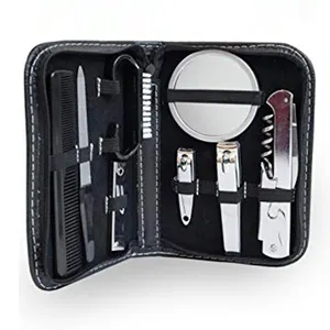 Pedicure Kit Nail Clippers Professional Grooming Kits Nail Tools Travel Case Manicure Set Bag