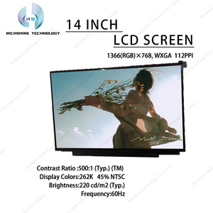 BOE 1366 HD 768 * Slim 14 pulgadas EDP 30 PIN TN Reemplazo de pantalla de computadora portátil Nuevo Panel de pantalla LCD de 14 pulgadas - Product Image 2
