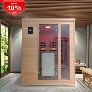 Phổ biến nhất bán buôn thoải mái thương mại hồng ngoại thoải mái phòng xông hơi với thiết kế hiện đại - Product Image 4