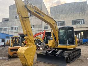 Excavatrice sur chenilles Komatsu Pc128US-2EO Jaune Mini pelle hydraulique de construction 12 tonnes - Product Image 3
