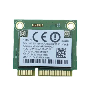 วอลคอมม์ AR5BMD22 dual-band บลูทูธ4.0โมดูล WiFi อินเตอร์เฟซ PCI-E ขนาดเล็ก