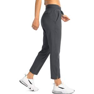 2025 Pantalon de golf taille haute extensible 7/8 pour femmes Pantalon de travail athlétique de voyage avec 4 poches - Product Image 3