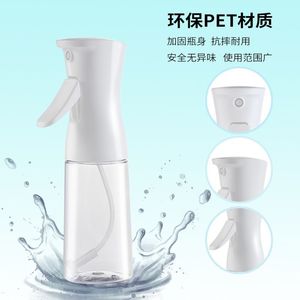 Bouteille de pulvérisation continue haute pression Jm transparente avec tête noire et blanche pour le jardinage, la désinfection au bureau, les soins capillaires - Product Image 4