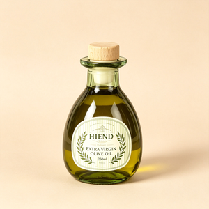 Bouteille d'échantillons d'<span class=keywords><strong>huile</strong></span> d'<span class=keywords><strong>olive</strong></span> en verre de luxe en forme de goutte de 100-750 ml, mini <span class=keywords><strong>carafe</strong></span> vintage verte avec bouchon en bois pour distributeur d'<span class=keywords><strong>huile</strong></span> et de vinaigre - Product Image 2