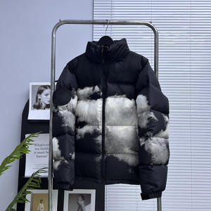 TNF แจ็คเก็ตขนเป็ด1996คลาสสิกแบบกำหนดเองกลับด้านได้สำหรับฤดูหนาวอบอุ่นและสบาย - Product Image 1