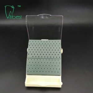 Tribest vuông lớn nha khoa BUR chủ linh hoạt nha khoa BUR chủ endo hộp cho Kim Cương burs hộp nha khoa - Product Image 5