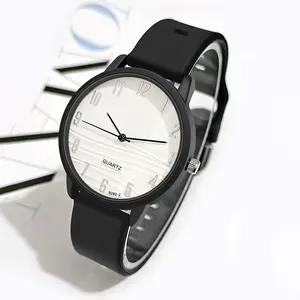 WJ-10881 2023 China supplier newest many colors luxury watches women rubber quartz silicone strap watches