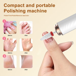 Trapano Elettrico Professionale per Unghie 15000RPM Ricaricabile Senza Fili in Acciaio Inossidabile Multifunzione Kupa - Product Image 3