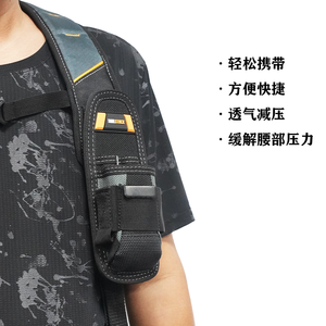 Échantillon gratuit, étui à couteau d'outil authentique, imperméable, pochettes, porte-outils multiples, accessoires essentiels, sac de ceinture pour outils, pochette tactique pour la chasse - Product Image 3